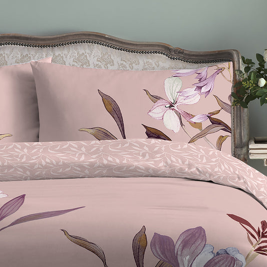 Arabella Duvet Cover Set in Blush