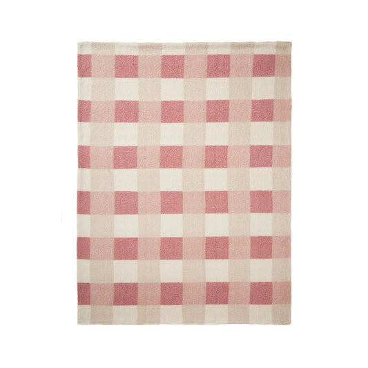 Ashford Check Throw in Natural 150 x 200cm - Throw - Appletree