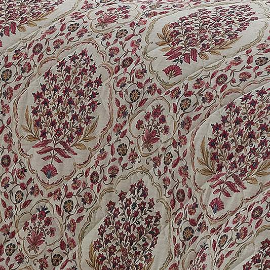 Ashmead Bedspread in Berry 200cm X 230cm - Bedspread - D & D