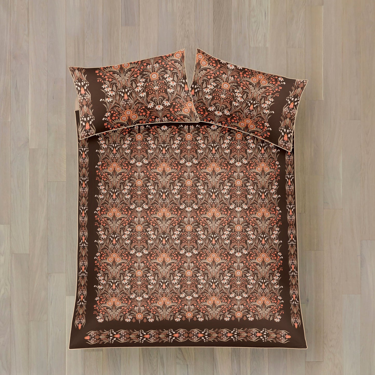 Audrey Duvet Cover Set in Spice - Duvet Cover Set - Appletree