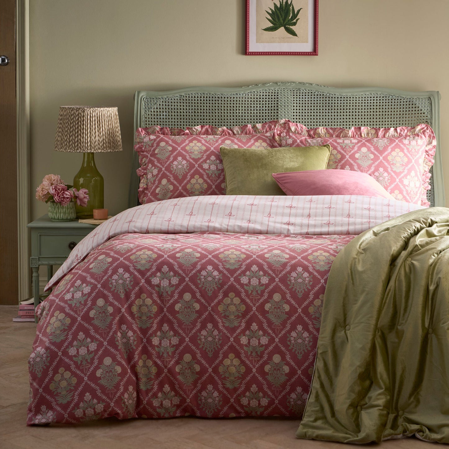 Aurelia Duvet Cover Set in Pink - Duvet Cover Set - Appletree