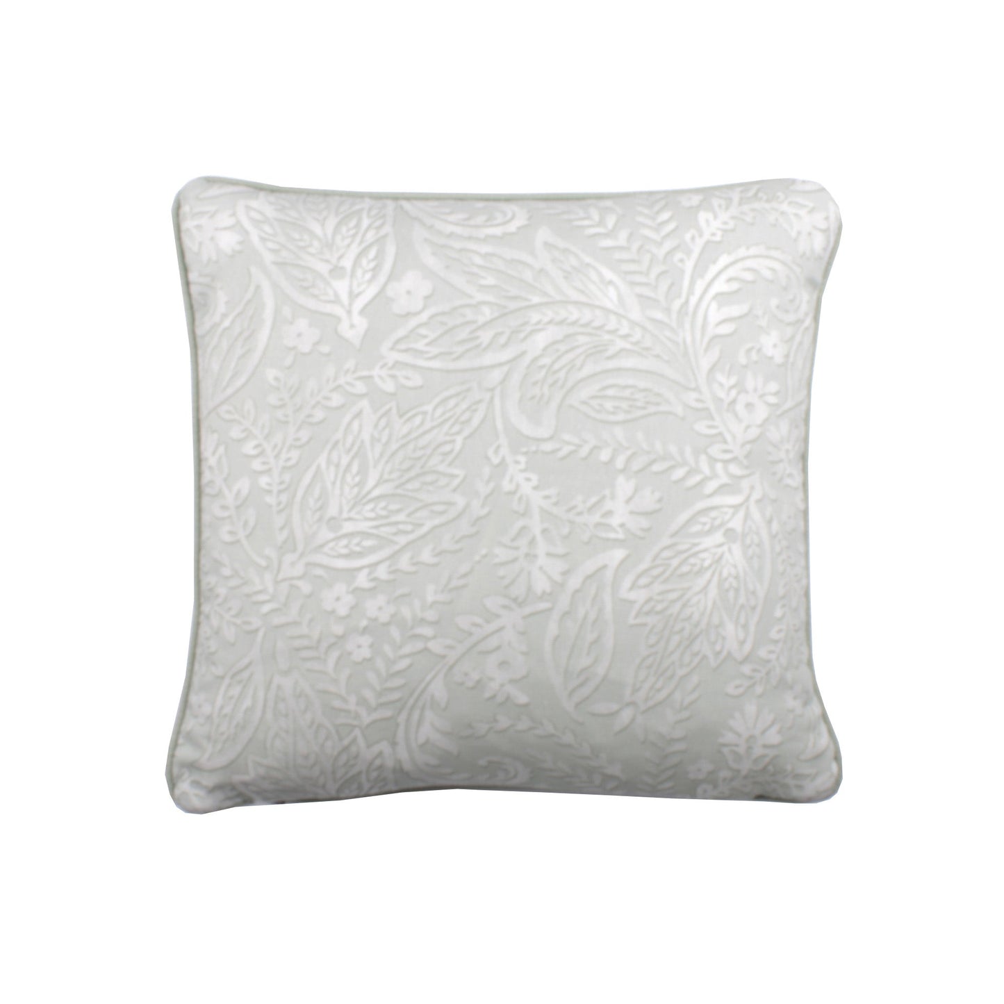 Aveline Cushion by Dreams & Drapes in Green 43 x 43cm - Cushion - Dreams & Drapes Curtains