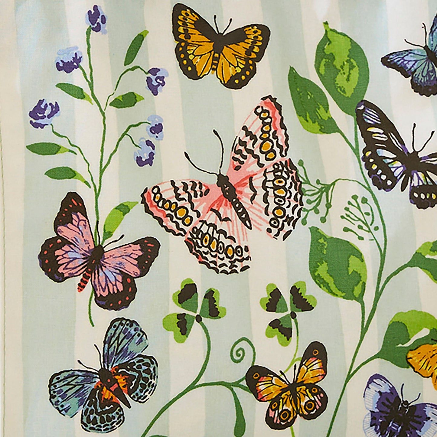 Butterfly Grove PVC Bag Small in Blue