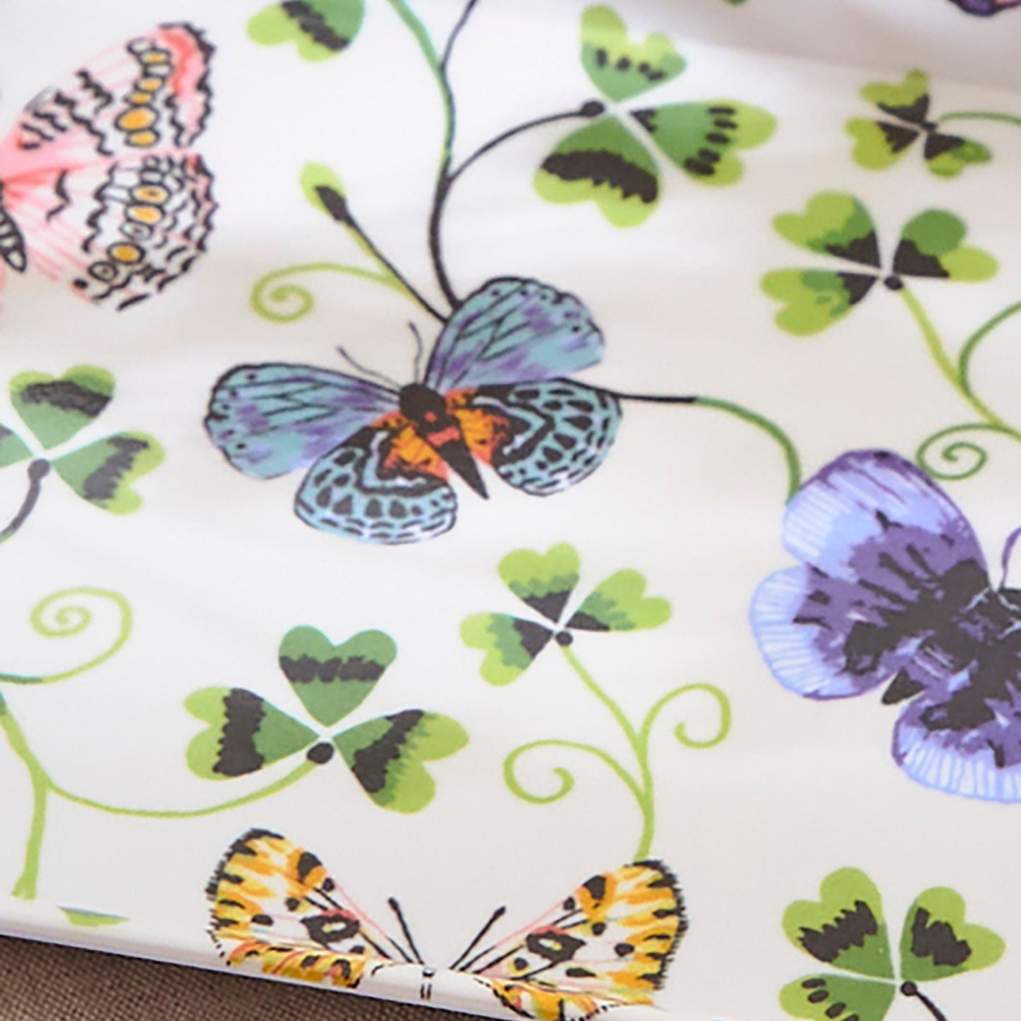 Butterfly Grove Small Serving Tray in Blue
