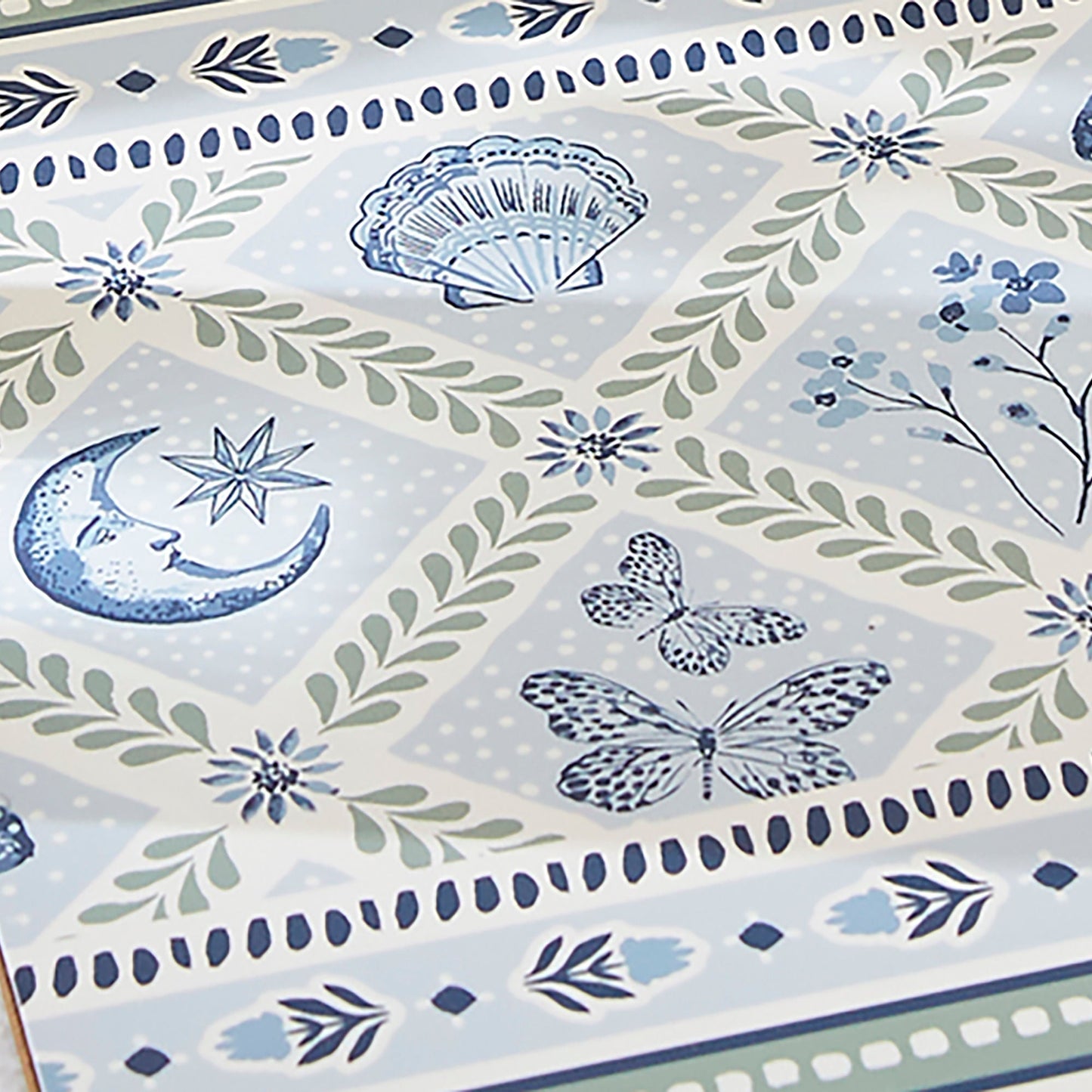 Coastal Treasures Placemat 4 Pack in Blue