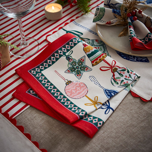 Ulster Weavers Christmas Ornaments Table Runner One Size in Multi - Table Runners - Ulster Weavers