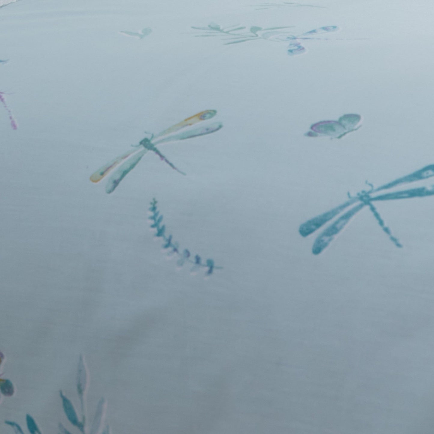 Fifi Duvet Cover Set by Dreams & Drapes Decorative in Duck Egg - Duvet Cover Set - Dreams & Drapes Decorative
