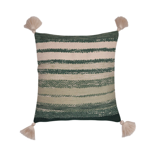 Grayson Outdoor Cushion by Drift Home in Green 43 x 43cm - Cushion - Drift Home