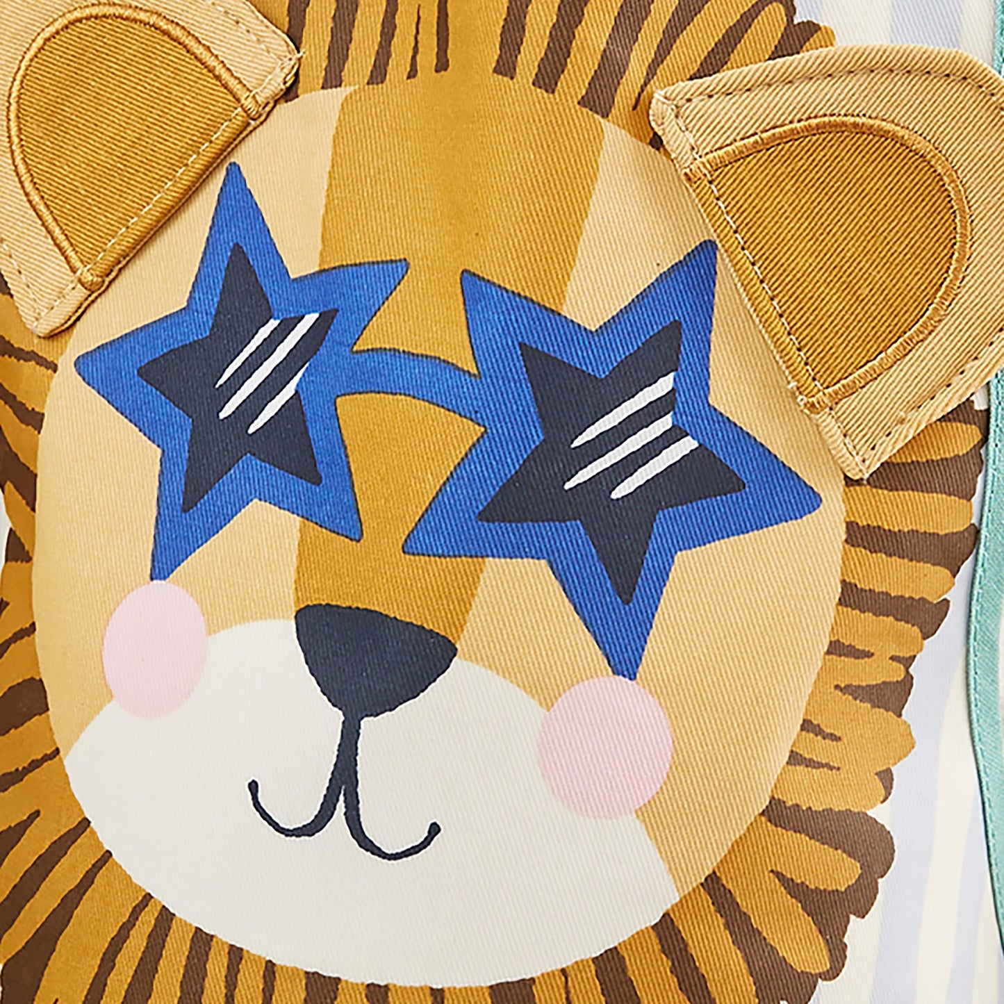 Leon Lion Kids Shaped PVC Apron in Multicolour