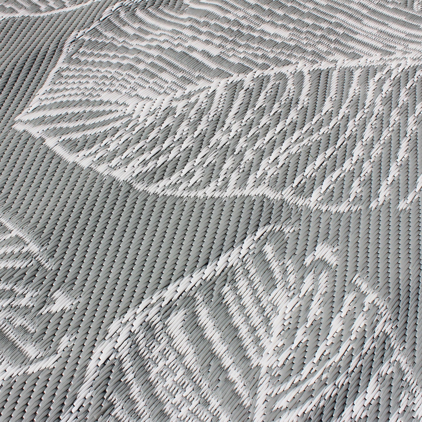 Matteo Outdoor Rug by Fusion in Grey 120 x 170cm - Outdoor Rug - Fusion