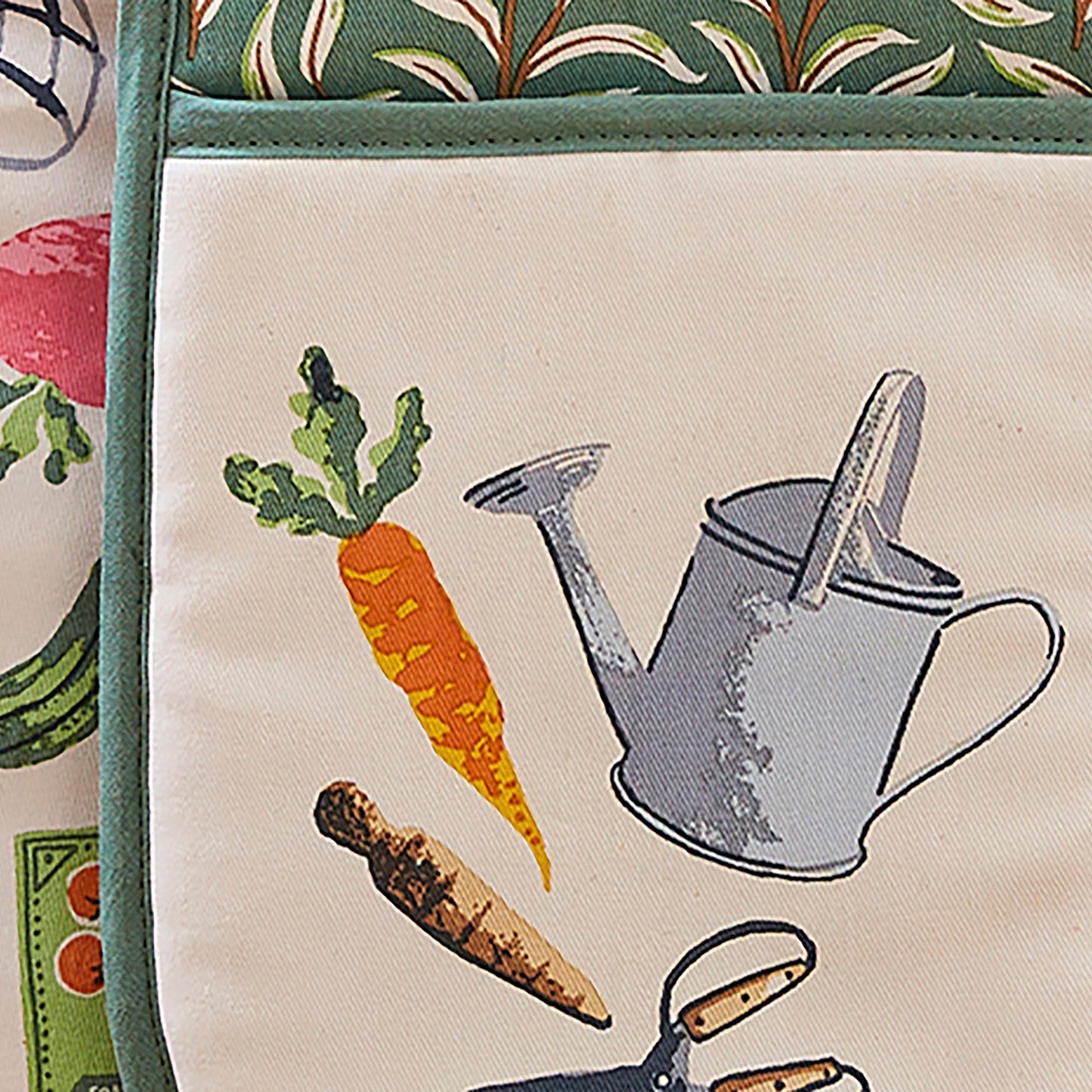 Time to Grow Double Oven Glove in Green