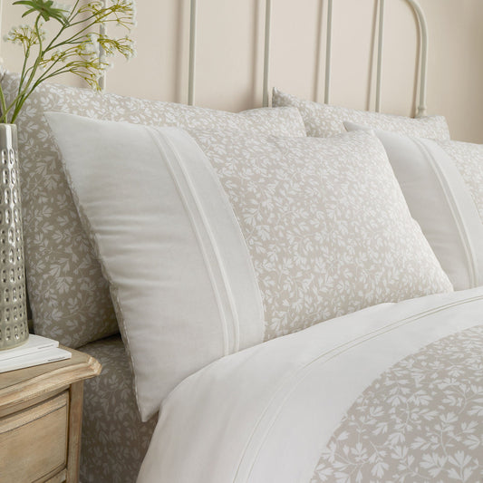 Tess Duvet Cover Set by Dreams & Drapes Decorative in Natural - Duvet Cover Set - Dreams & Drapes Decorative