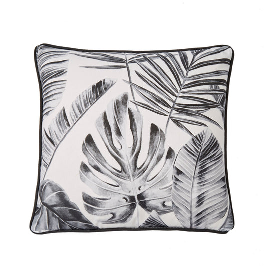 Tahiti Outdoor Cushion by Dreams & Drapes Design in Silver 43 x 43cm - Cushion - Dreams & Drapes Design