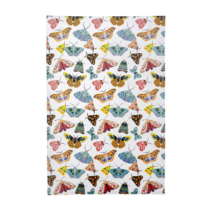 Butterfly House Cotton Tea Towel in Multicolour