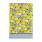 Dotty Sheep Cotton Tea Towel in Yellow