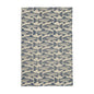 Salmon Cotton Tea Towel in Blue
