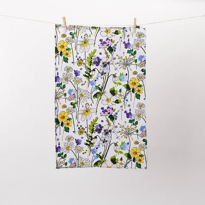 Ulster Weavers Cotton Tea Towel - Wildflower (100% Cotton) - Tea Towel - Ulster Weavers