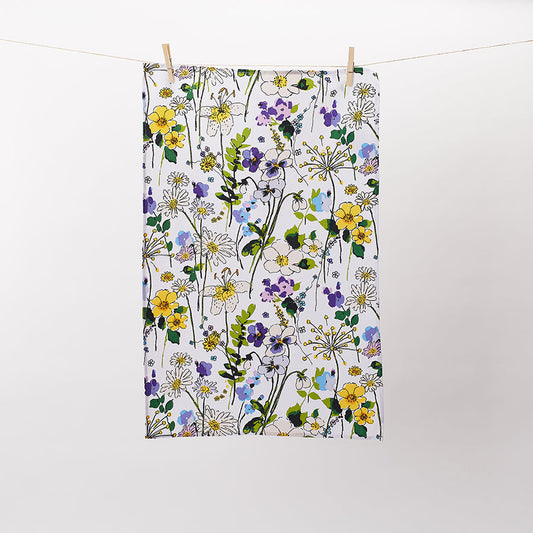 Ulster Weavers Cotton Tea Towel - Wildflower (100% Cotton) - Tea Towel - Ulster Weavers