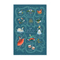 Ulster Weavers 12 Days of Christmas Tea Towel - Cotton One Size in Green - Tea Towel - Ulster Weavers