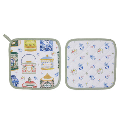 Ulster Weavers Tea Tins Pot Mat One Size in Multi - Pot Mat - Ulster Weavers