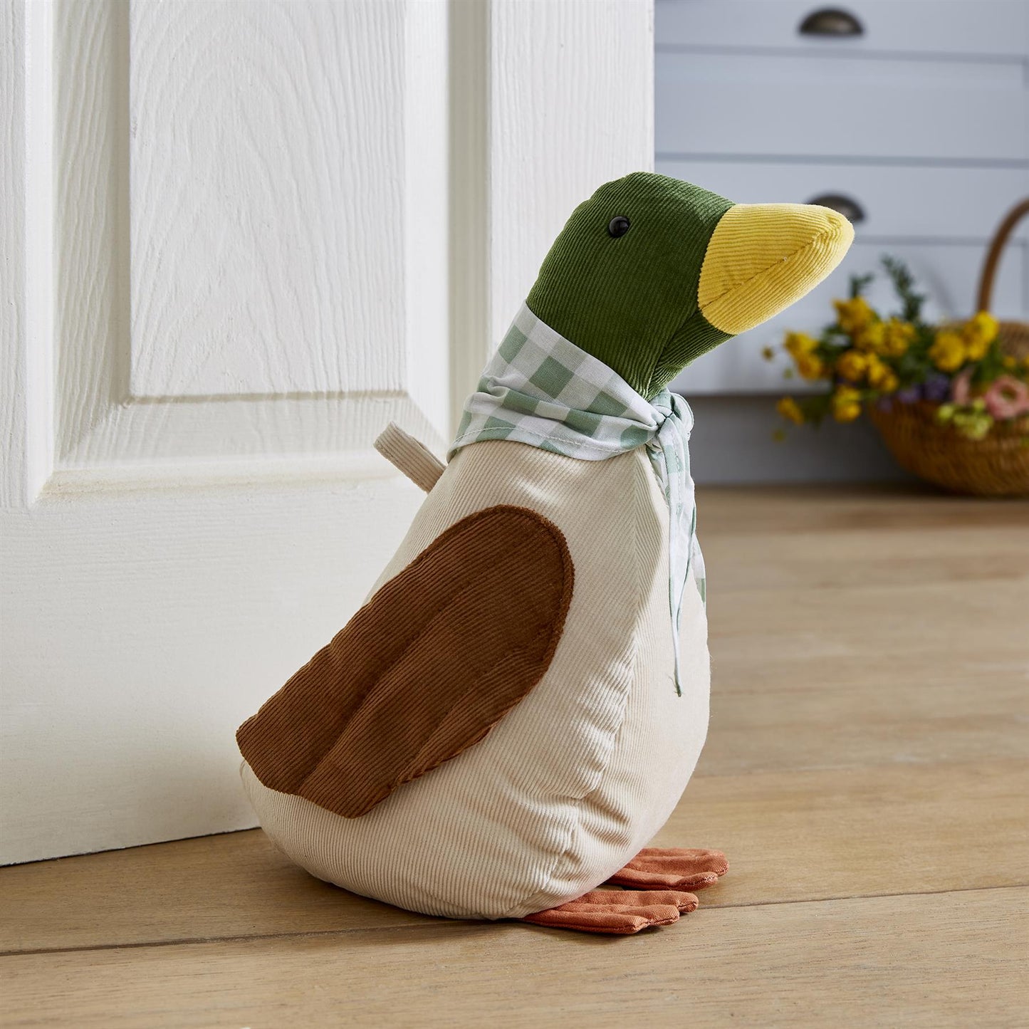 Ulster Weavers Mallard Doorstop - Shaped One Size in Beige - Doorstops - Ulster Weavers