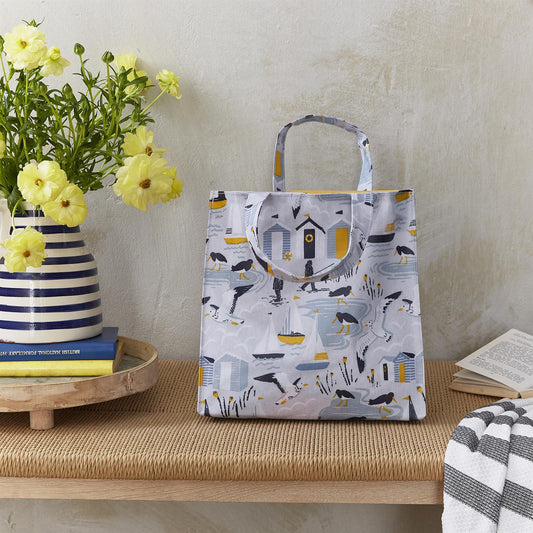 Ulster Weavers Seashore PVC Bag - Small in Blue - Bag - Ulster Weavers
