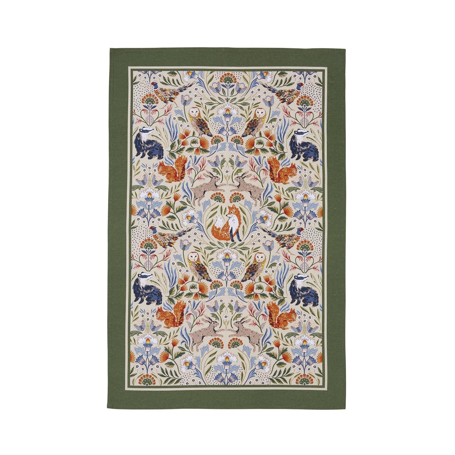 Ulster Weavers Blackthorn Tea Towel - Cotton One Size in Beige - Tea Towel - Ulster Weavers