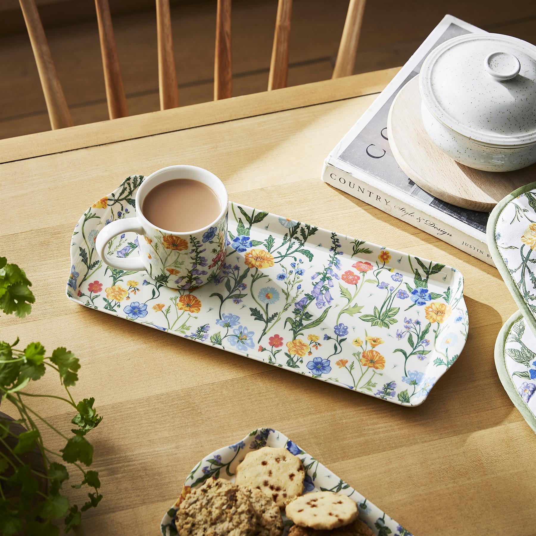 Ulster Weavers Cottage Garden Mug - New Bone China 250ml in Multi - Mug - Ulster Weavers