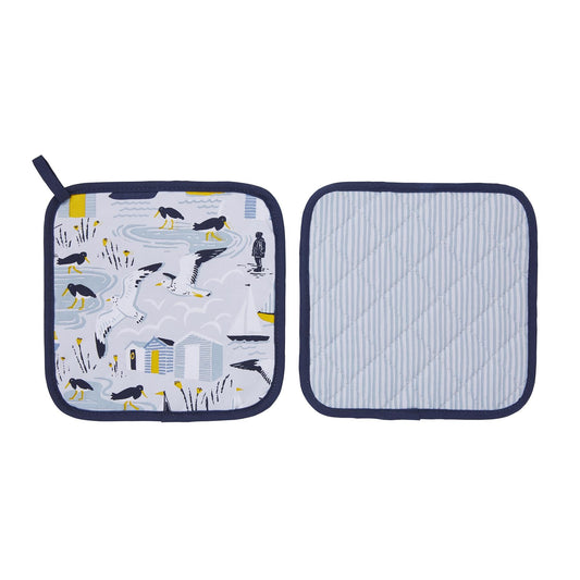 Ulster Weavers Seashore Pot Mat One Size in Blue - Pot Mat - Ulster Weavers