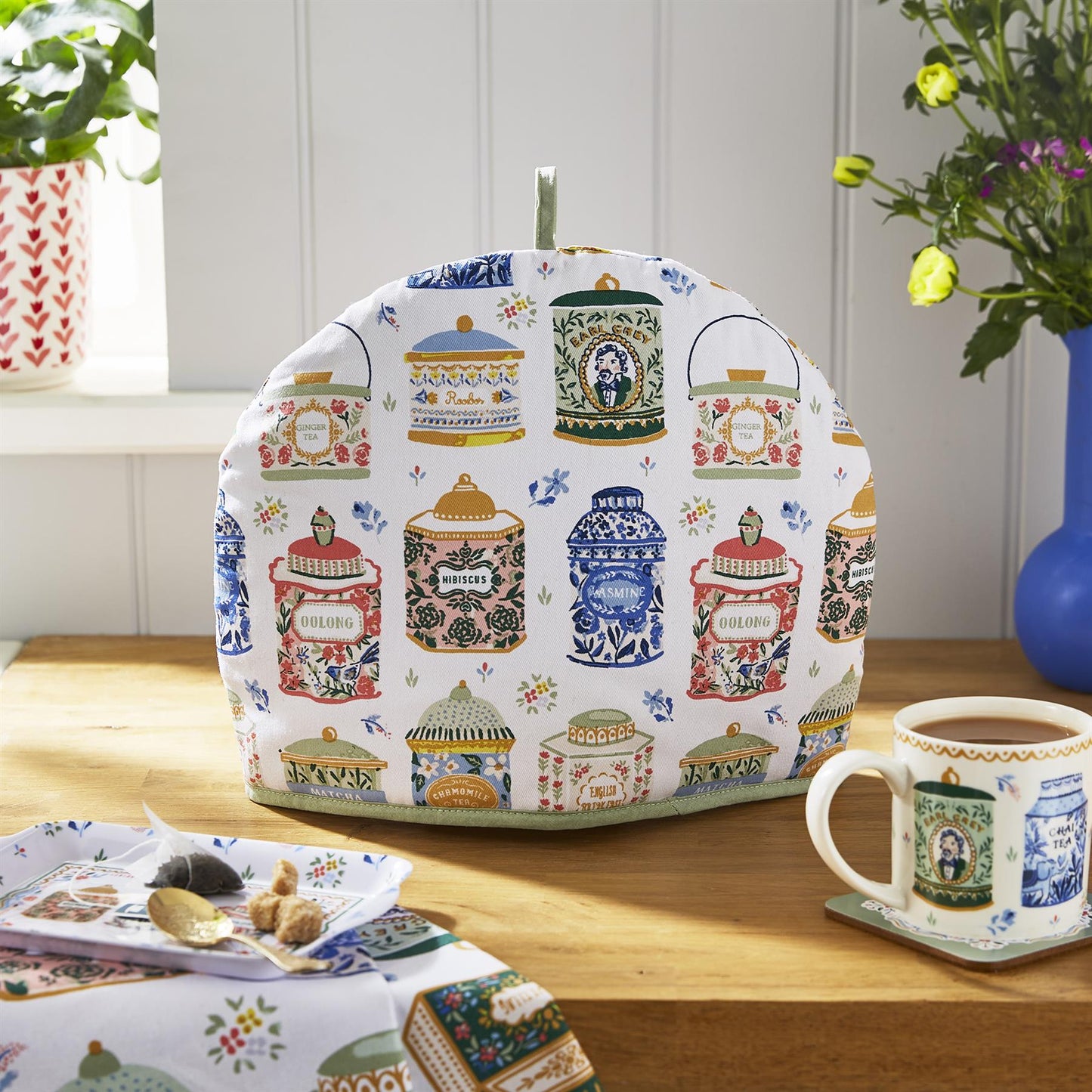 Ulster Weavers Tea Tins Tea Cosy One Size in Multi - Tea Cosy - Ulster Weavers