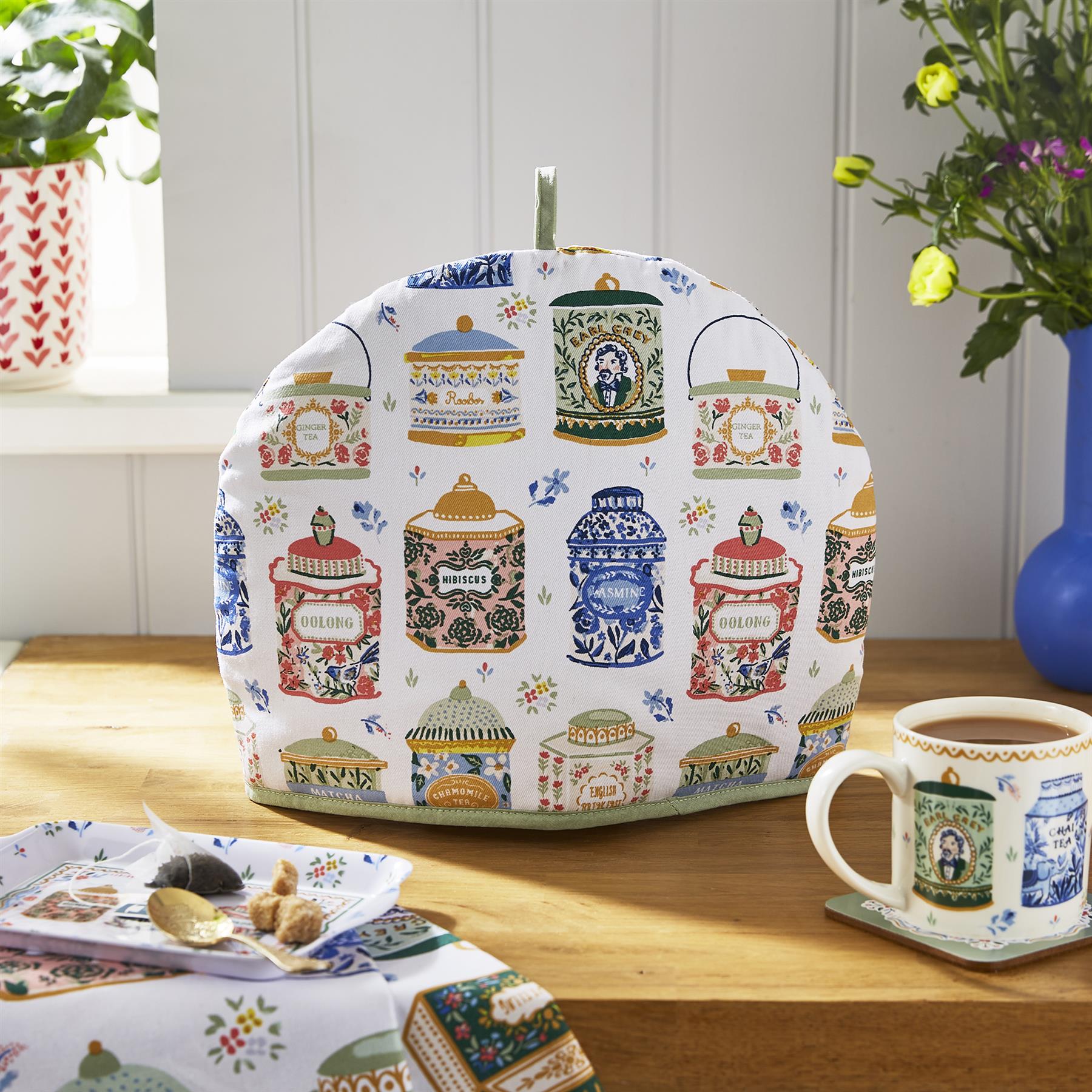 Ulster Weavers Tea Tins Tea Cosy One Size in Multi - Tea Cosy - Ulster Weavers