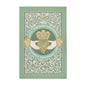 Ulster Weavers Claddagh Ring Tea Towel - Cotton One Size in Green - Tea Towel - Ulster Weavers