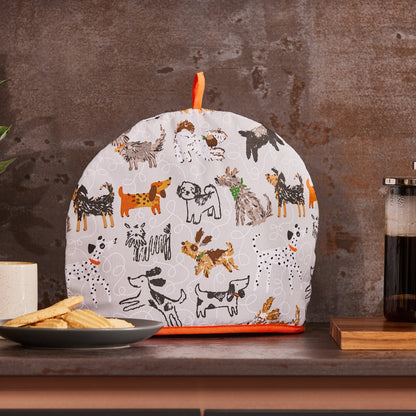 Ulster Weavers Dog Days Tea Cosy One Size in Grey - Tea Cosy - Ulster Weavers