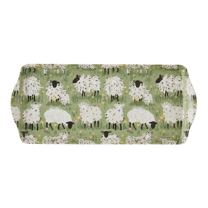 Ulster Weavers Woolly Sheep Tray - Small One Size in Green - Tray - Ulster Weavers