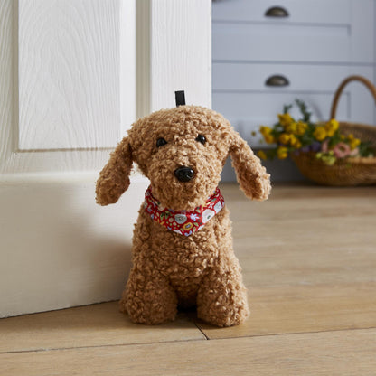 Ulster Weavers Cockapoo Doorstop - Shaped One Size in Brown - Doorstops - Ulster Weavers