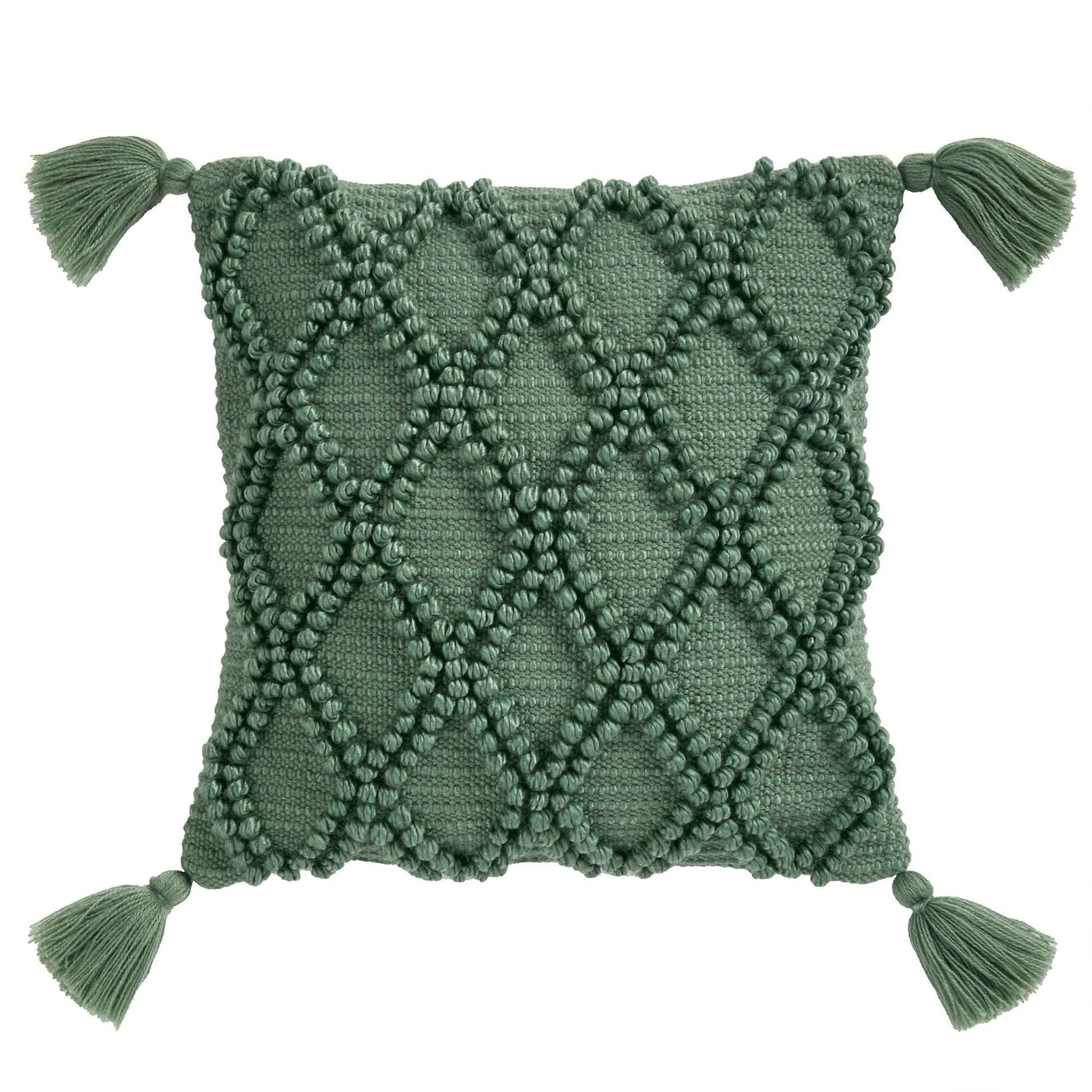 Alda Outdoor Cushion by Drift Home in Green 43 x 43cm - Cushion - Drift Home