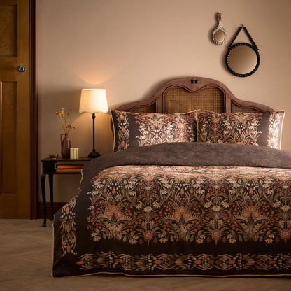 Audrey Duvet Cover Set in Spice - Duvet Cover Set - Appletree