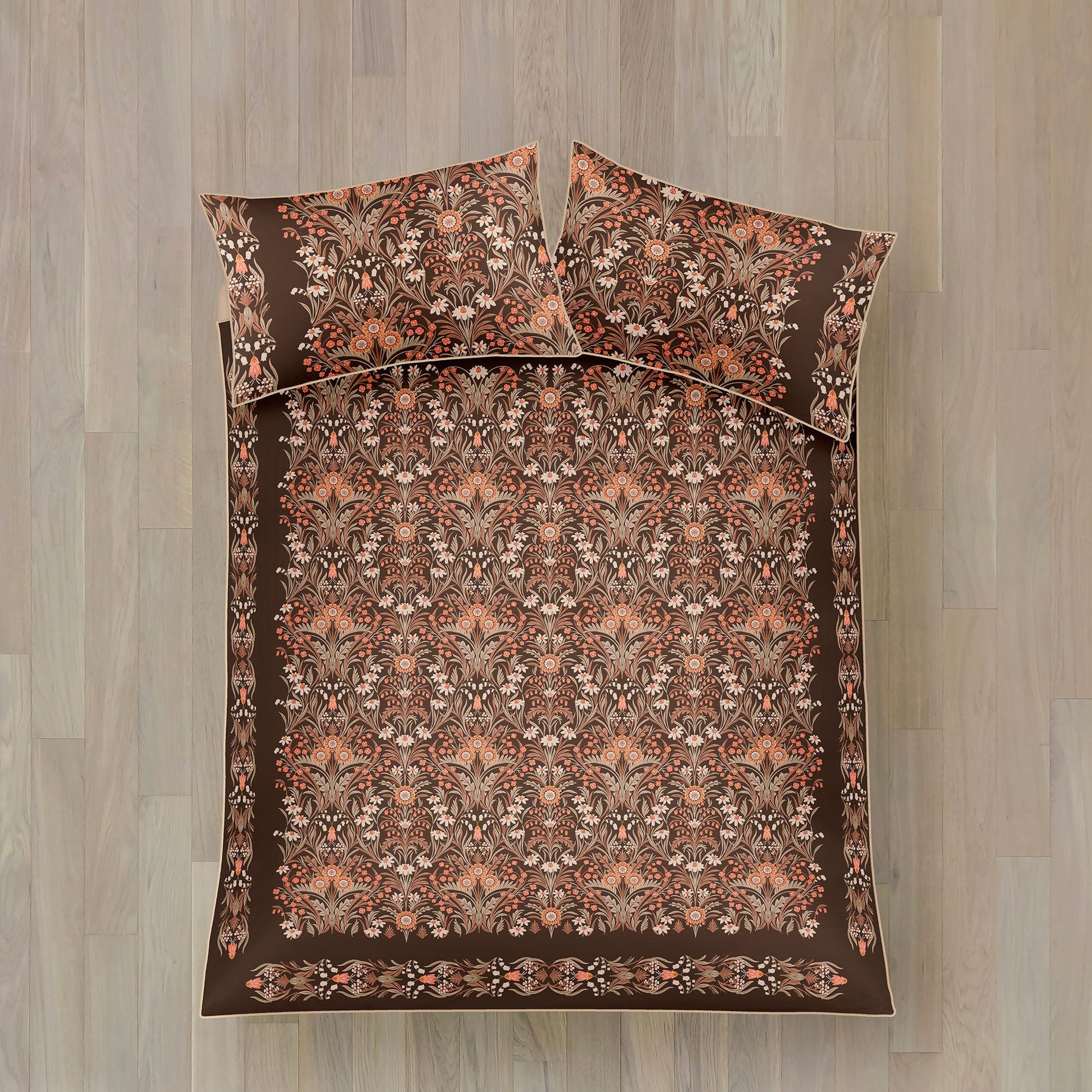 Audrey Duvet Cover Set in Spice - Duvet Cover Set - Appletree