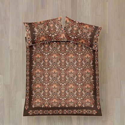 Audrey Duvet Cover Set in Spice - Duvet Cover Set - Appletree