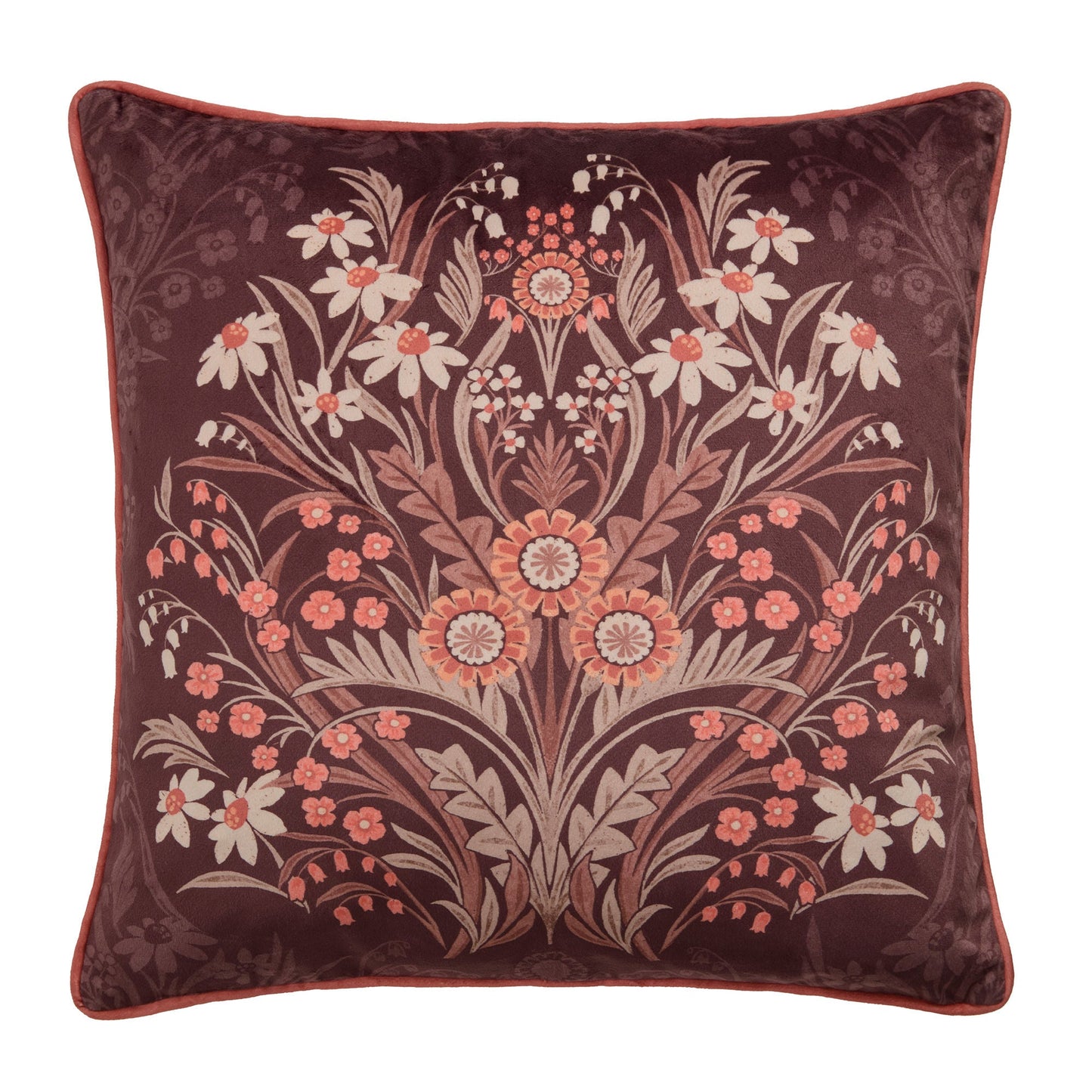 Audrey Cushion in Chocolate 43 x 43cm - Cushion - Appletree