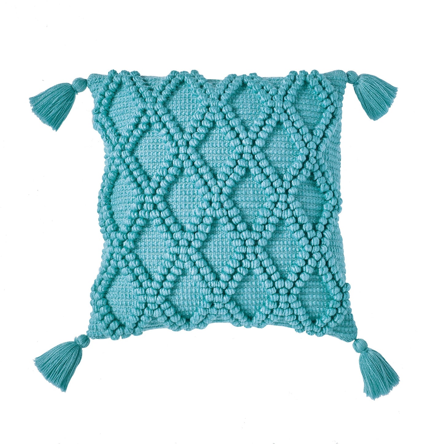 Alda Outdoor Cushion by Drift Home in Duck Egg 43 x 43cm - Cushion - Drift Home