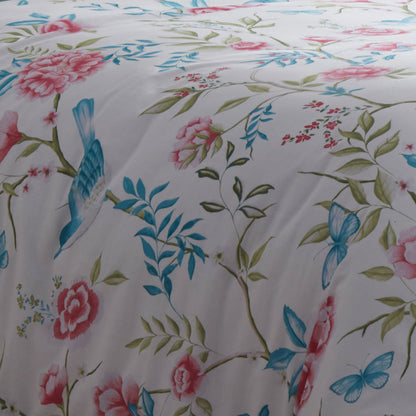 Amelle Duvet Cover Set by Dreams & Drapes Design in Blue - Duvet Cover Set - Dreams & Drapes Design