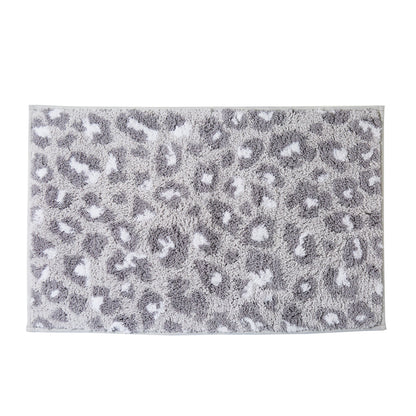 Animal Print Bath Mat by Fusion Bathroom in Grey 50 x 80cm - Bath Mat - Fusion Bathroom