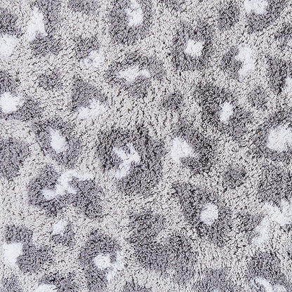 Animal Print Bath Mat by Fusion Bathroom in Grey 50 x 80cm - Bath Mat - Fusion Bathroom