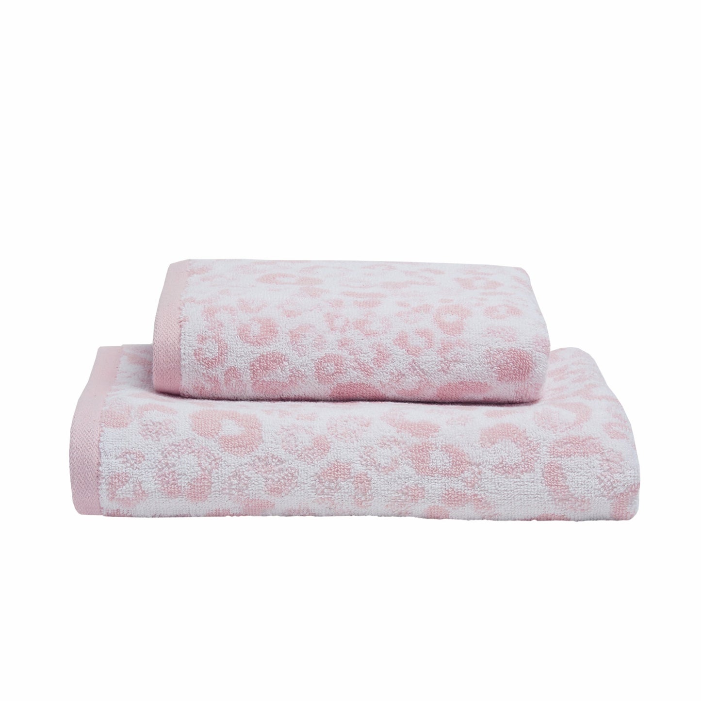 Animal Print Towels by Fusion Bathroom in Blush - Hand Towel - Fusion Bathroom