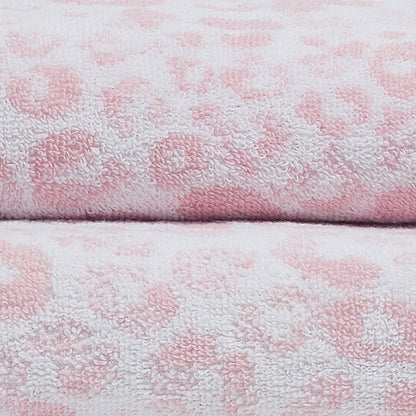 Animal Print Towels by Fusion Bathroom in Blush - Hand Towel - Fusion Bathroom