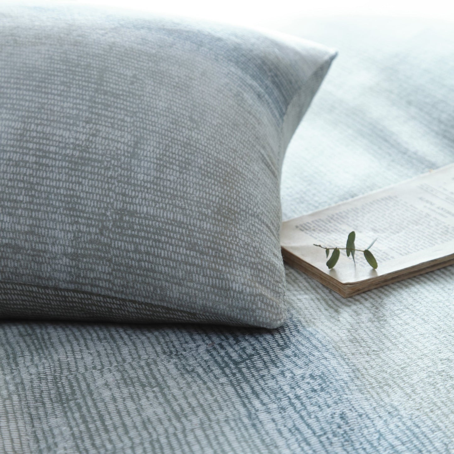 Anson Stripe Duvet Cover Set by Appletree Hygge in Green - Duvet Cover Set - Appletree Hygge