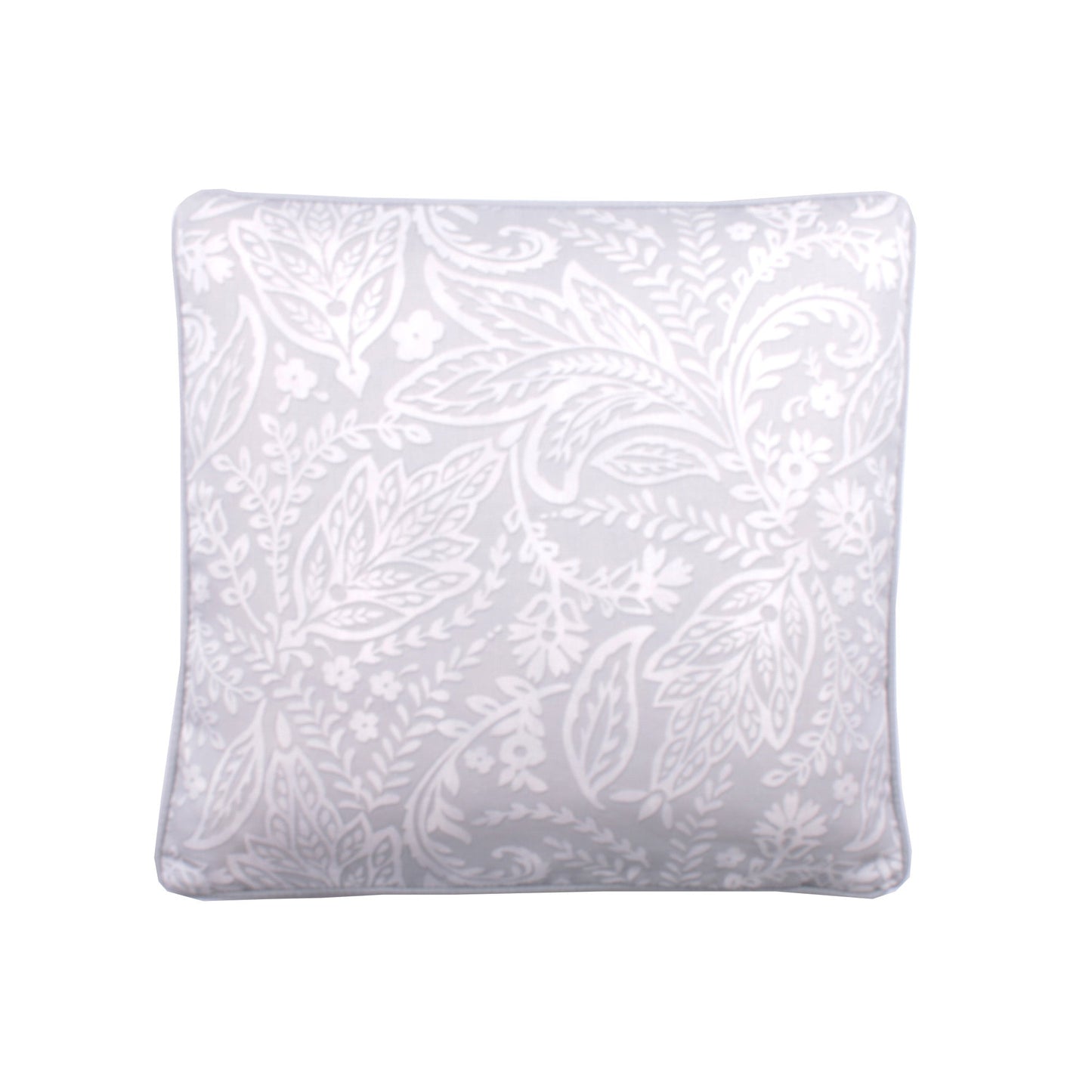 Aveline Cushion by Dreams & Drapes in Grey 43 x 43cm - Cushion - Dreams & Drapes Curtains
