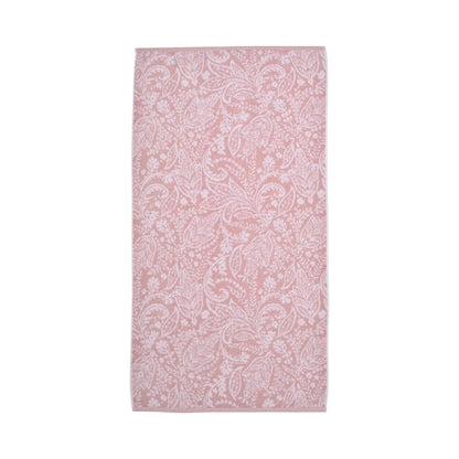 Aveline Towels by Dreams & Drapes Bathroom in Soft Pink - Hand Towel - Dreams & Drapes Bathroom