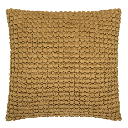 Bobble Cushion in Ochre 55 x 55cm